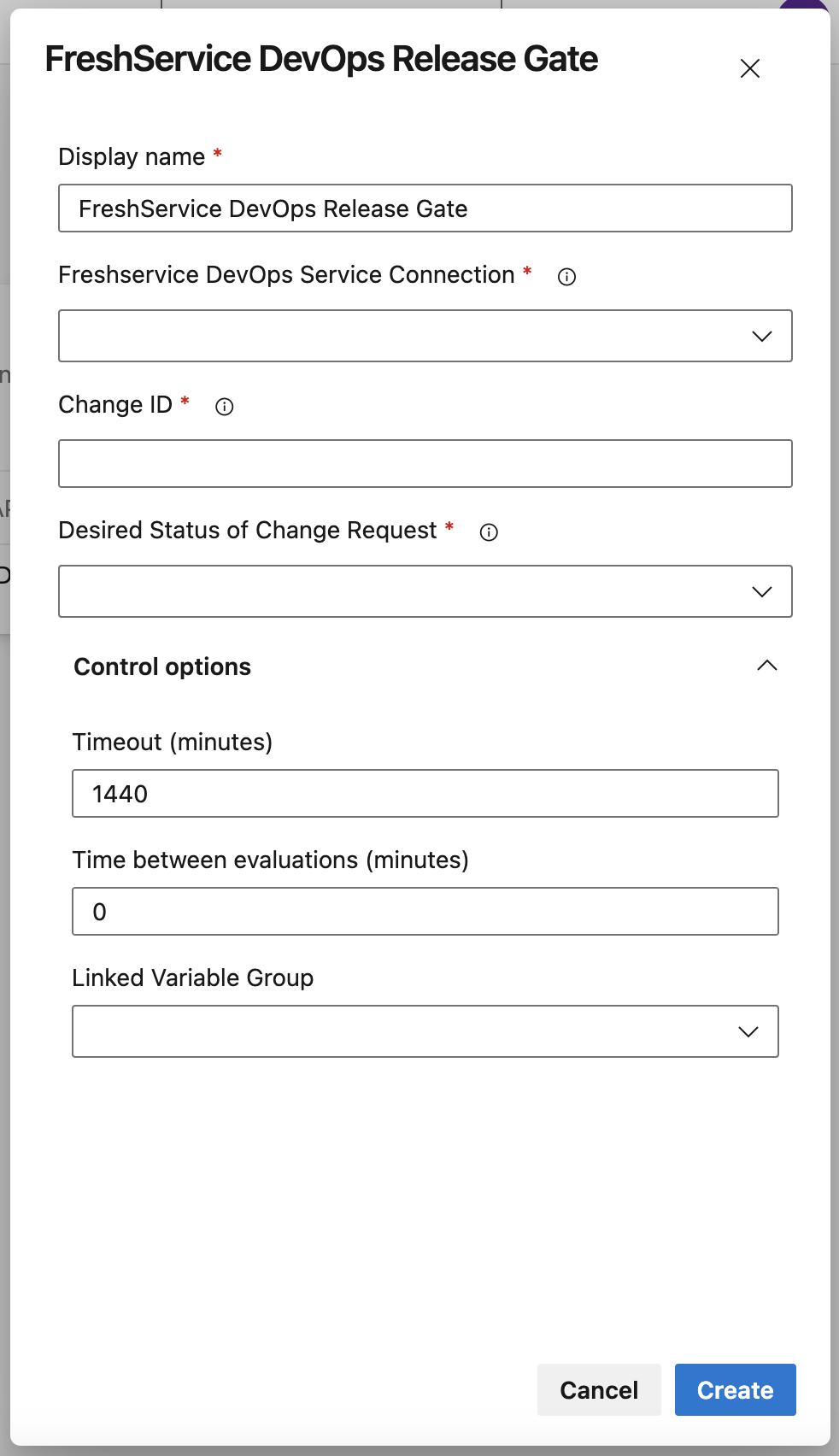 Freshservice Gating Task